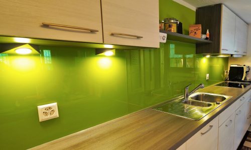 küchenrückwand grün