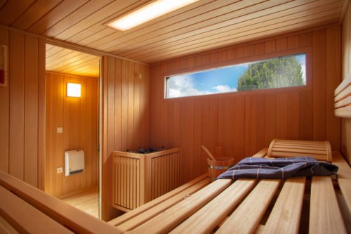 Innenbereich Sauna Velito von Röger by KLAFS
