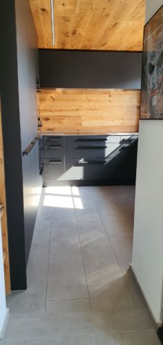 Küche matt schwarz 4