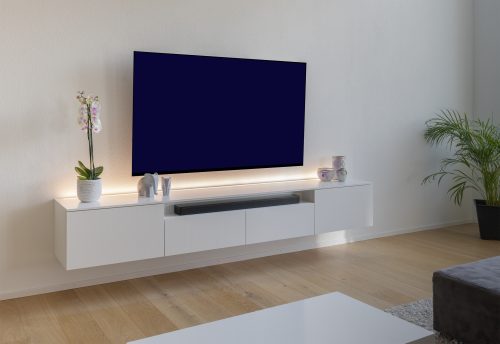 TV-Möbel mit Licht